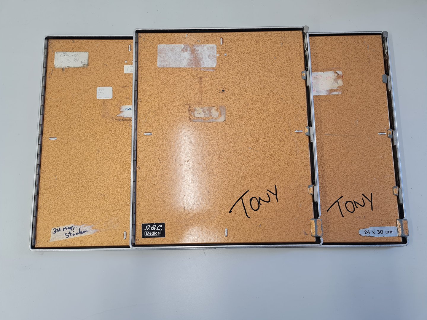 Image of Job Lot of X-Ray Imaging Film Cassettes Philips/Kodak/Kenex Lab