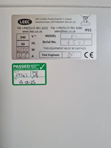 Thumbnail image of LEEC Model F1 Laboratory Drying Cabinet Lab