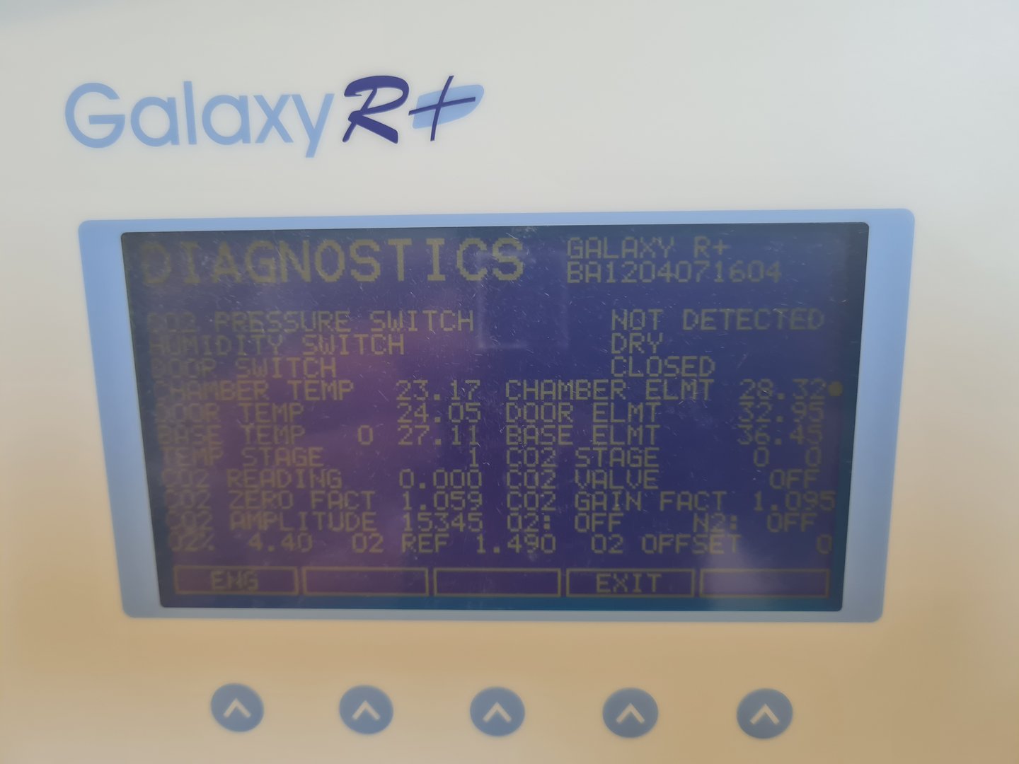 Image of RS Biotech Galaxy R+ CO2 Incubator 170-300 Plus Lab