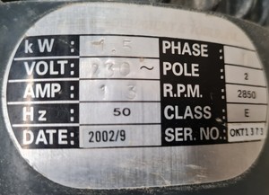 Thumbnail image of Axminster Model 310451 Dust Extractor 