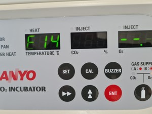 Thumbnail image of Sanyo O2/CO2 Laboratory Incubator MCO-18M Lab Spares/Repairs