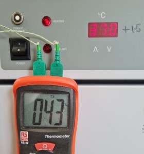 Thumbnail image of Shel Lab Model 1565 Laboratory Incubator Double Stack Lab