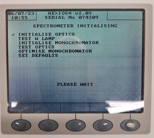 Thumbnail image of Unicam Helios Alpha Spectrophotometer Lab