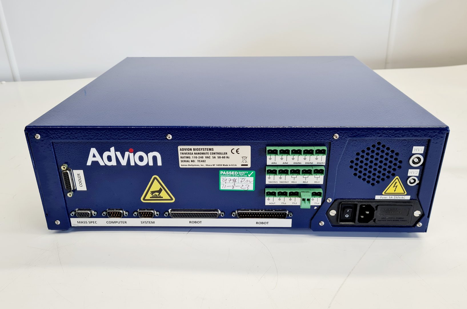Image of Advion Biosystems Triversa Nanomate Robot + Controller Lab
