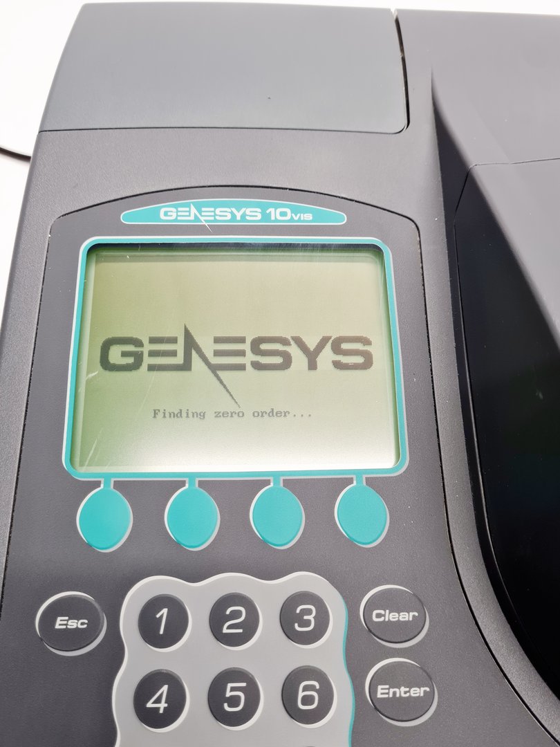 Image of Thermo Spectronic Model Genesys 10 vis Visible Light Spectrometer Lab