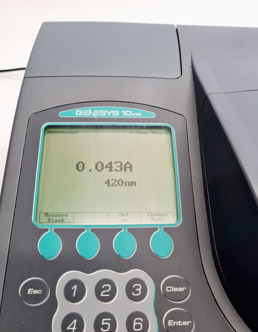 Image of Thermo Spectronic Genesys 10 vis 10vis Spectrometer Lab