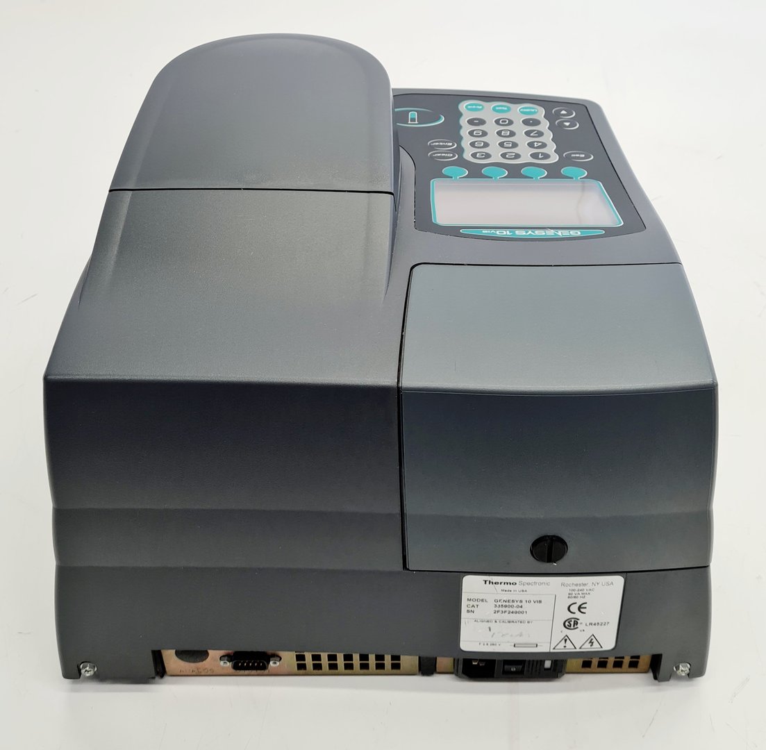 Code V Spectrometer Thermo Spectronic vis Spectrometer Model Genesys 10 Lab