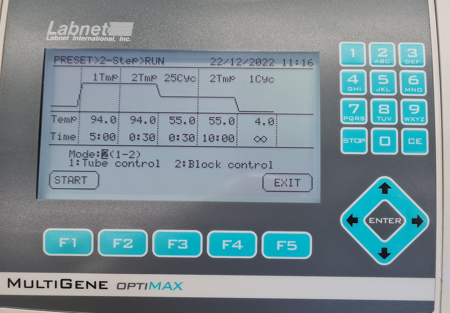 Image of Labnet MultiGene OptiMax Thermal Cycler TC9610  Lab