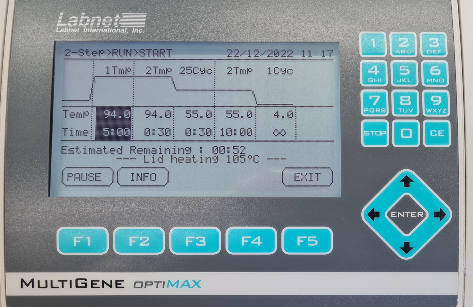 Image of Labnet MultiGene OptiMax Thermal Cycler TC9610  Lab