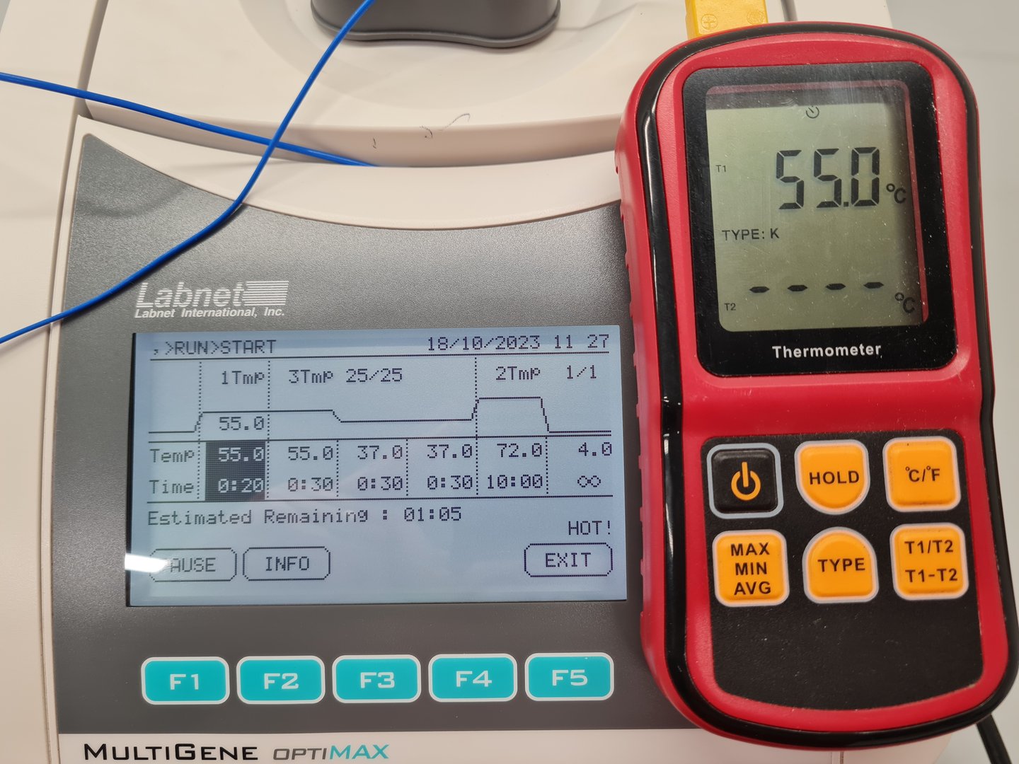 Image of Labnet MultiGene OptiMax Thermal Cycler TC9610  Lab