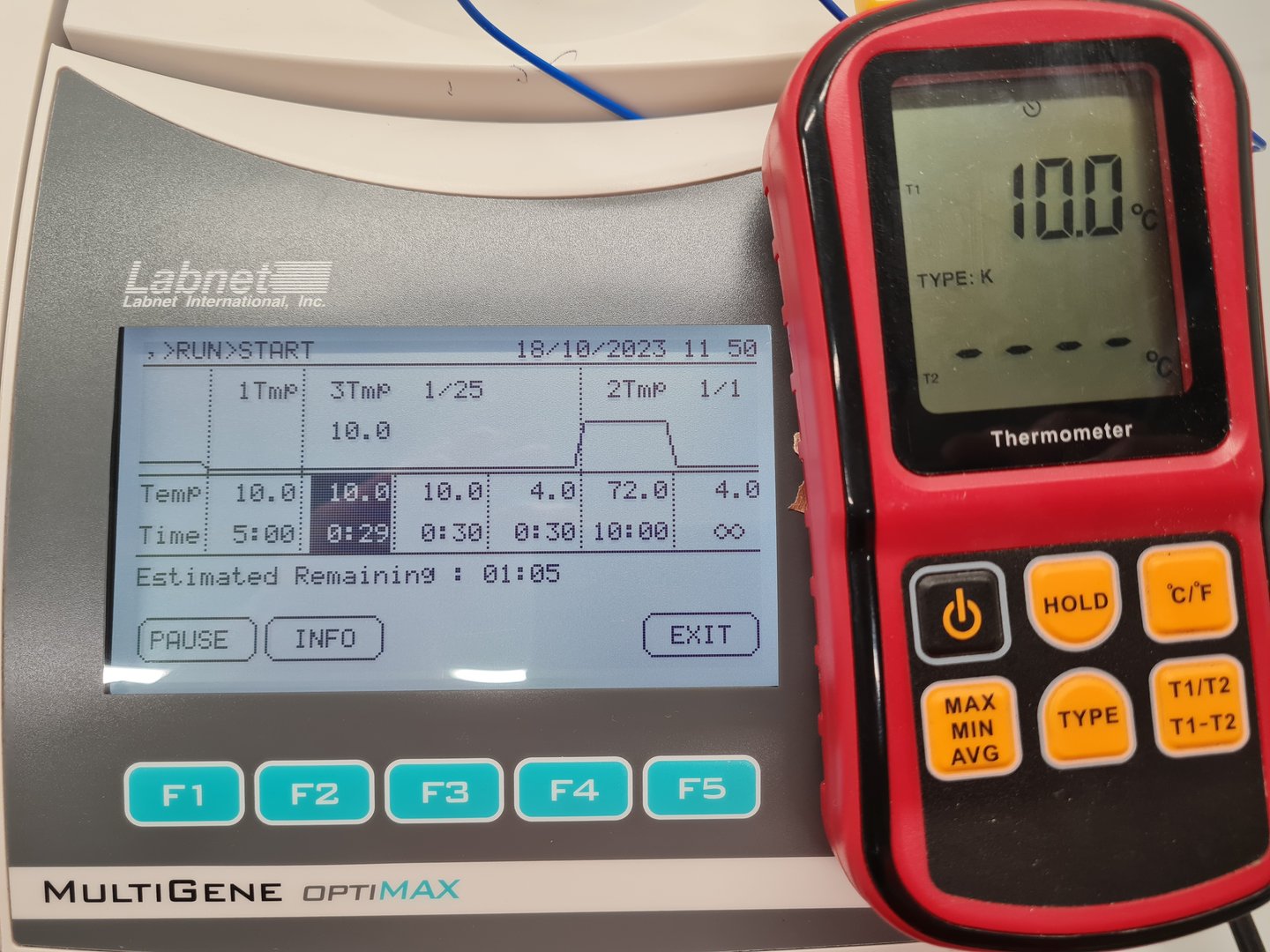 Image of Labnet MultiGene OptiMax Thermal Cycler TC9610  Lab