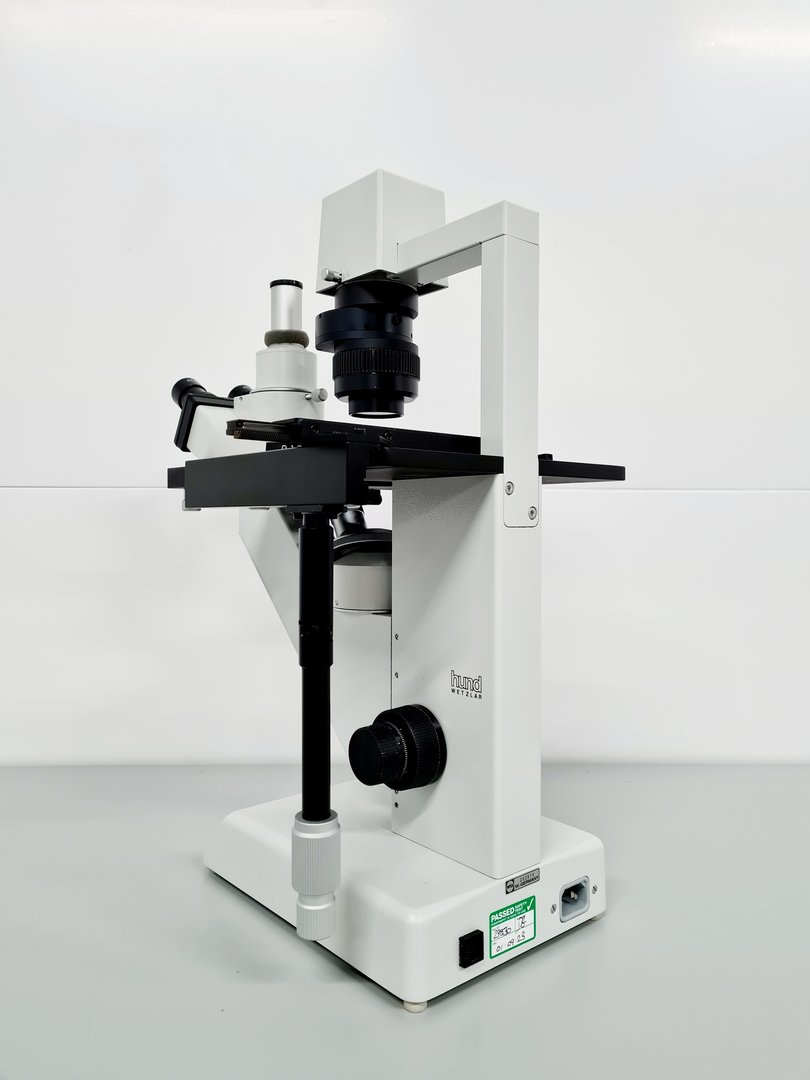 Image of Hund Wetzlar Wilovert Inverted Microscope w/ 1 x Objective 20/0.25 Ph-p Lab