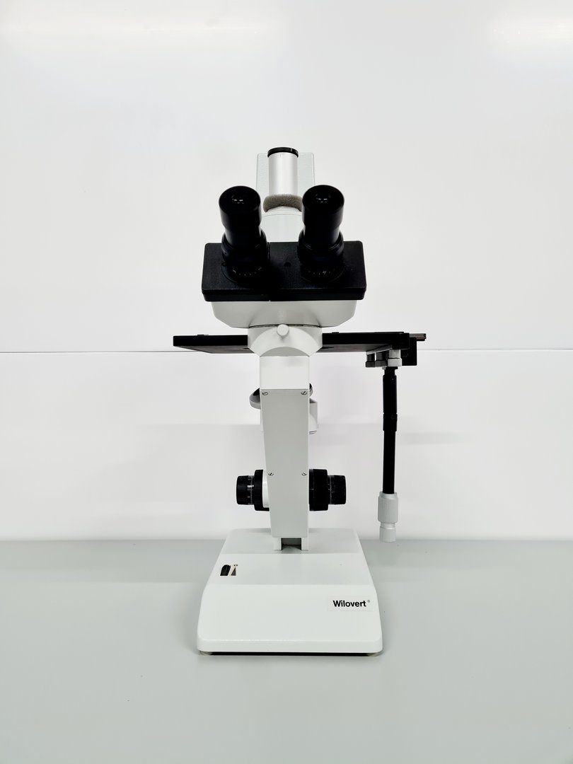 Image of Hund Wetzlar Wilovert Inverted Microscope w/ 1 x Objective 20/0.25 Ph-p Lab