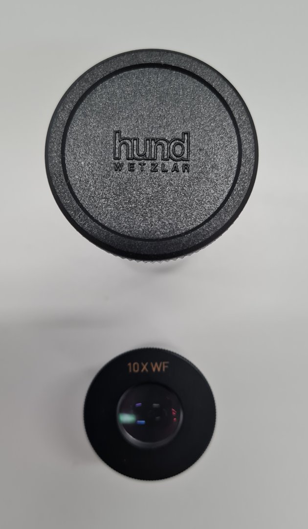 Image of Hund Wetzlar Wilovert Inverted Microscope w/ 1 x Objective 20/0.25 Ph-p Lab