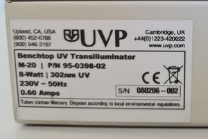 Thumbnail image of UVP BioDoc-IT M-20 Imaging System UV Transilluminator with Camera