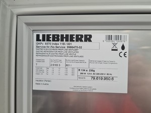 Thumbnail image of Liebherr GKPv 6570 Laboratory Refrigerator Spares/Repairs Lab