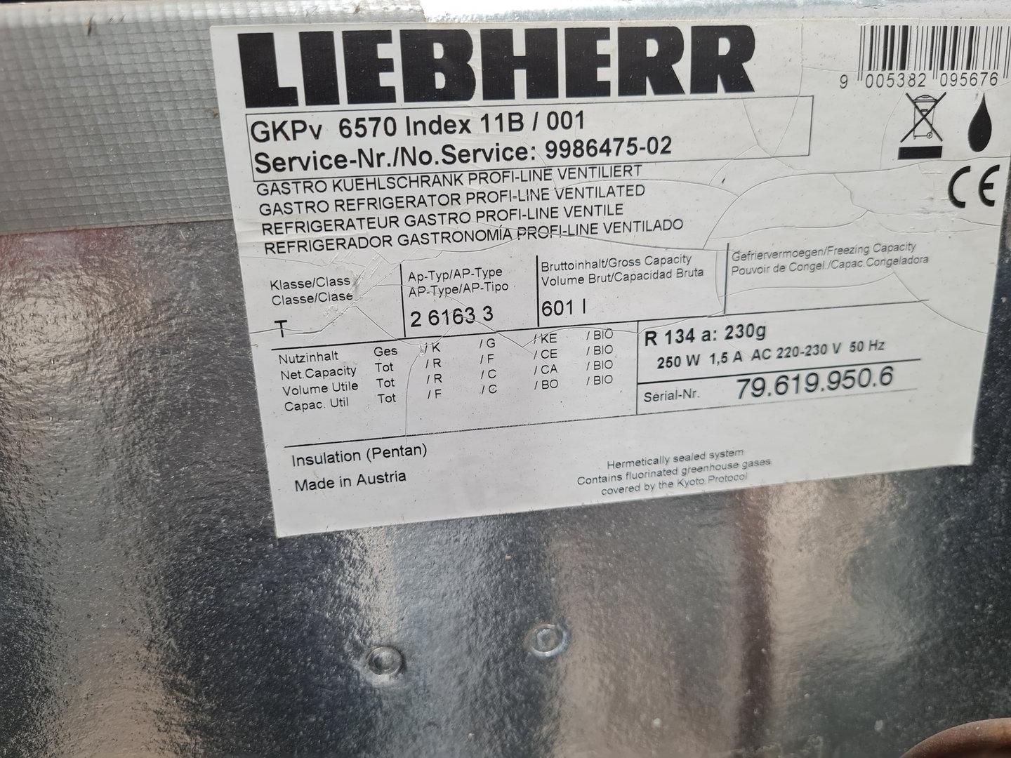 Image of Liebherr GKPv 6570 Laboratory Refrigerator Spares/Repairs Lab