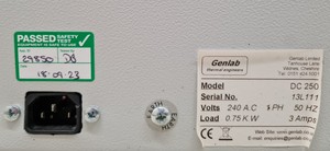 Thumbnail image of Genlab Model: DC250 Bechtop Laboratory Drying Cabinet Lab