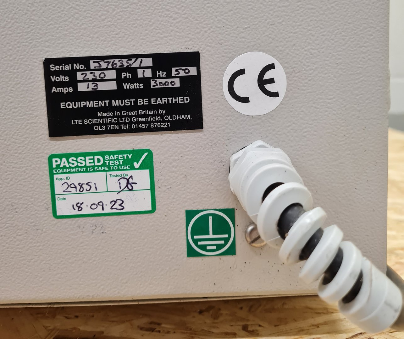 Image of LTE Scientific Unitemp Drying Cabinet Lab Spares/Repairs