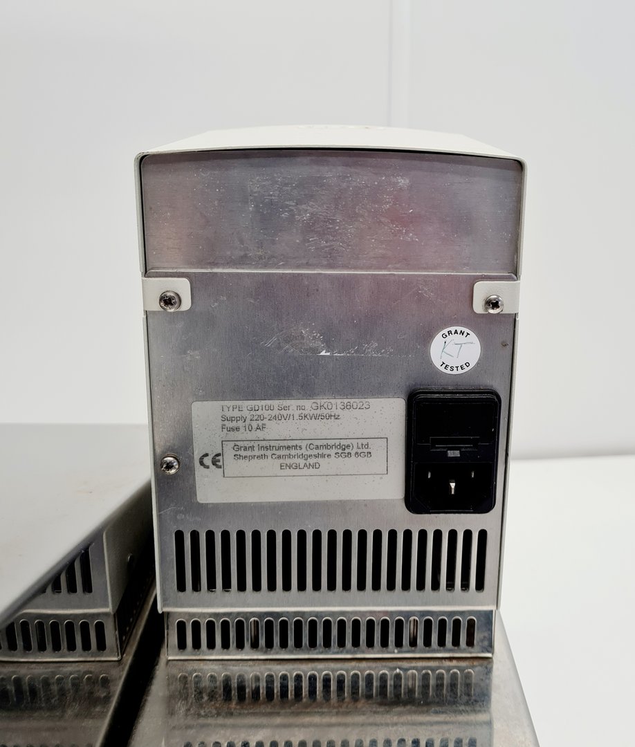 Image of Grant 38L Water Bath with GD100 Heater GD100–S38 Lab