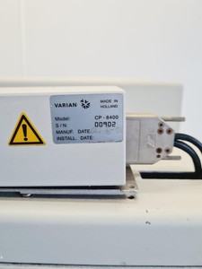 Thumbnail image of Varian CP-3800 Gas Chromatograph (GC-MS) w/ CP-8400 Autosampler Lab