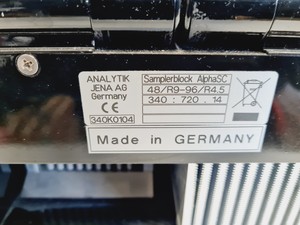 Thumbnail image of Analytik Jena AlphaSC Samplerblock Thermal Cycler Lab