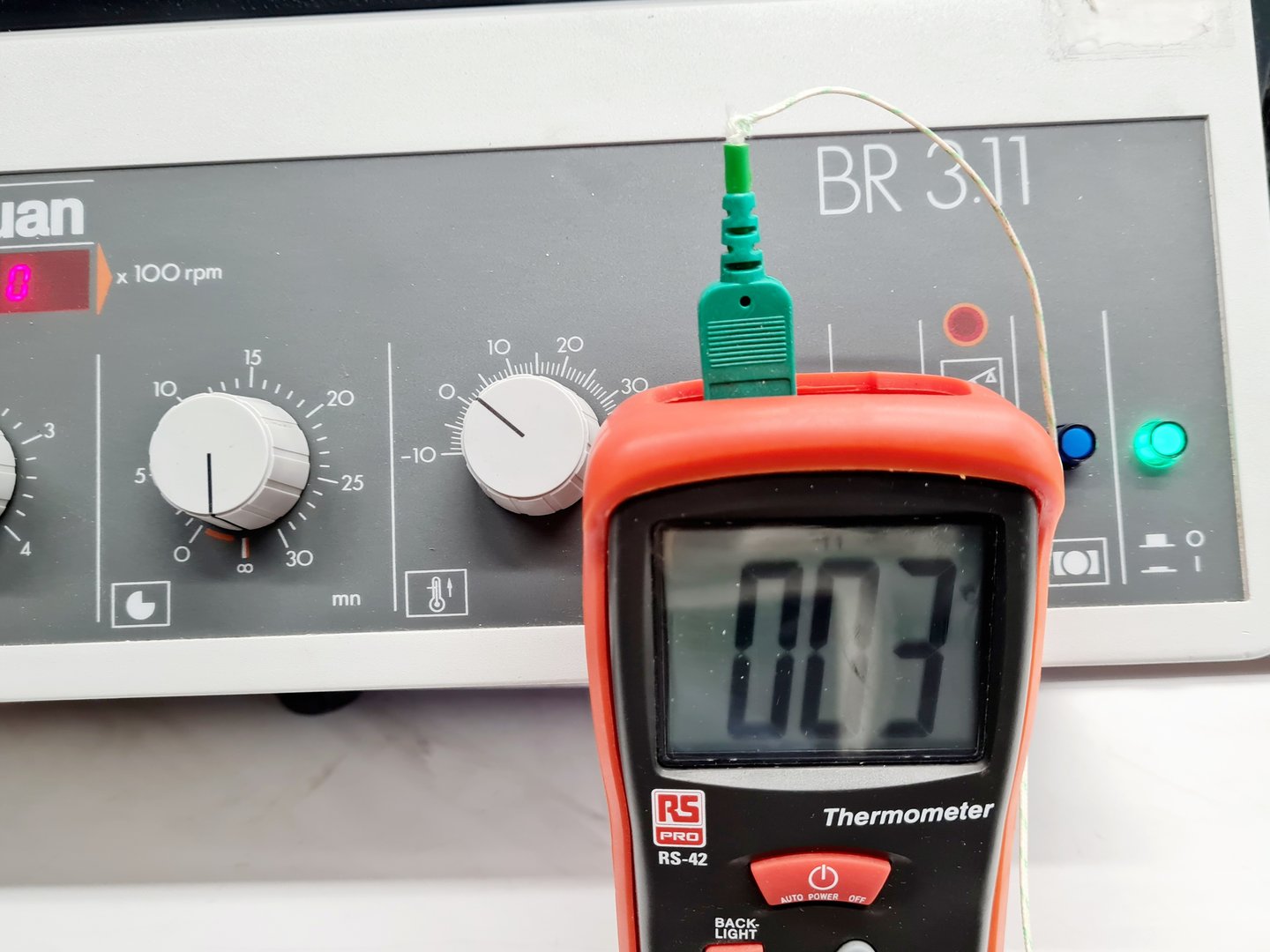 Image of Jouan BR3.11 Refrigerated Benchtop Centrifuge Lab