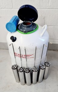 Thumbnail image of Statebourne Cryogenics SXR 34 Liquid Nitrogen Sample Storage Dewar Lab