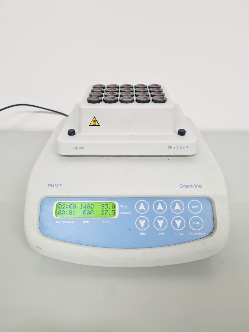 Image of Grant-Bio PHMT Series Thermoshaker For Microtubes and Microplates Lab Faulty