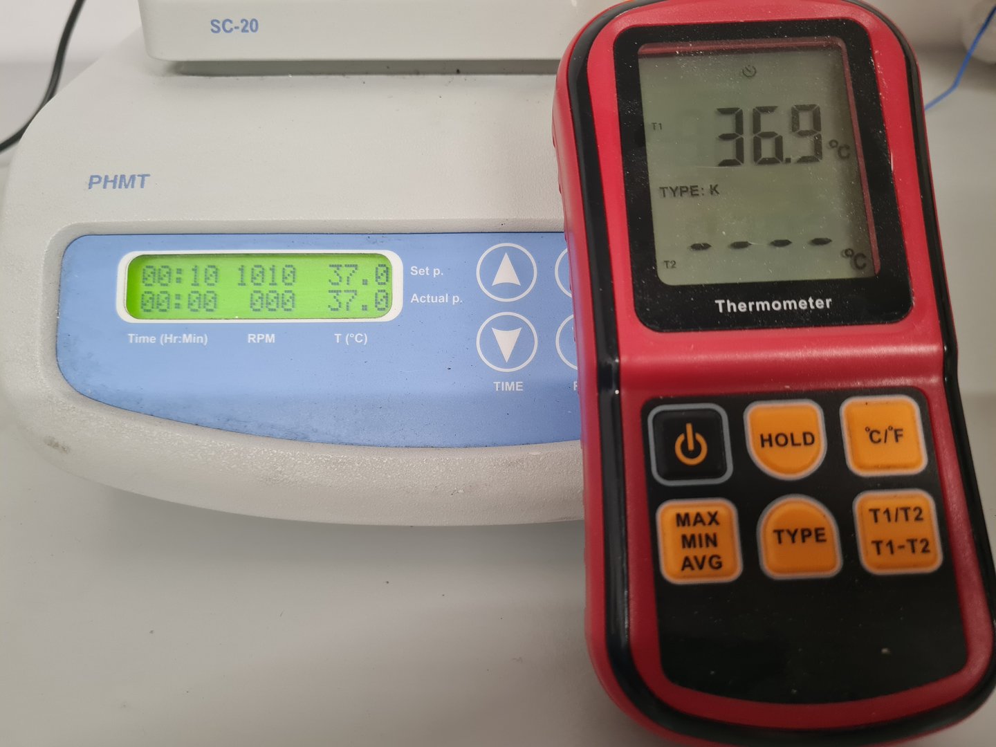 Image of Grant-Bio PHMT Series Thermoshaker For Microtubes and Microplates Lab Faulty