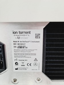 Thumbnail image of Life Technologies Ion Torrent PGM Sequencer, One Touch 2, One Touch ES System 