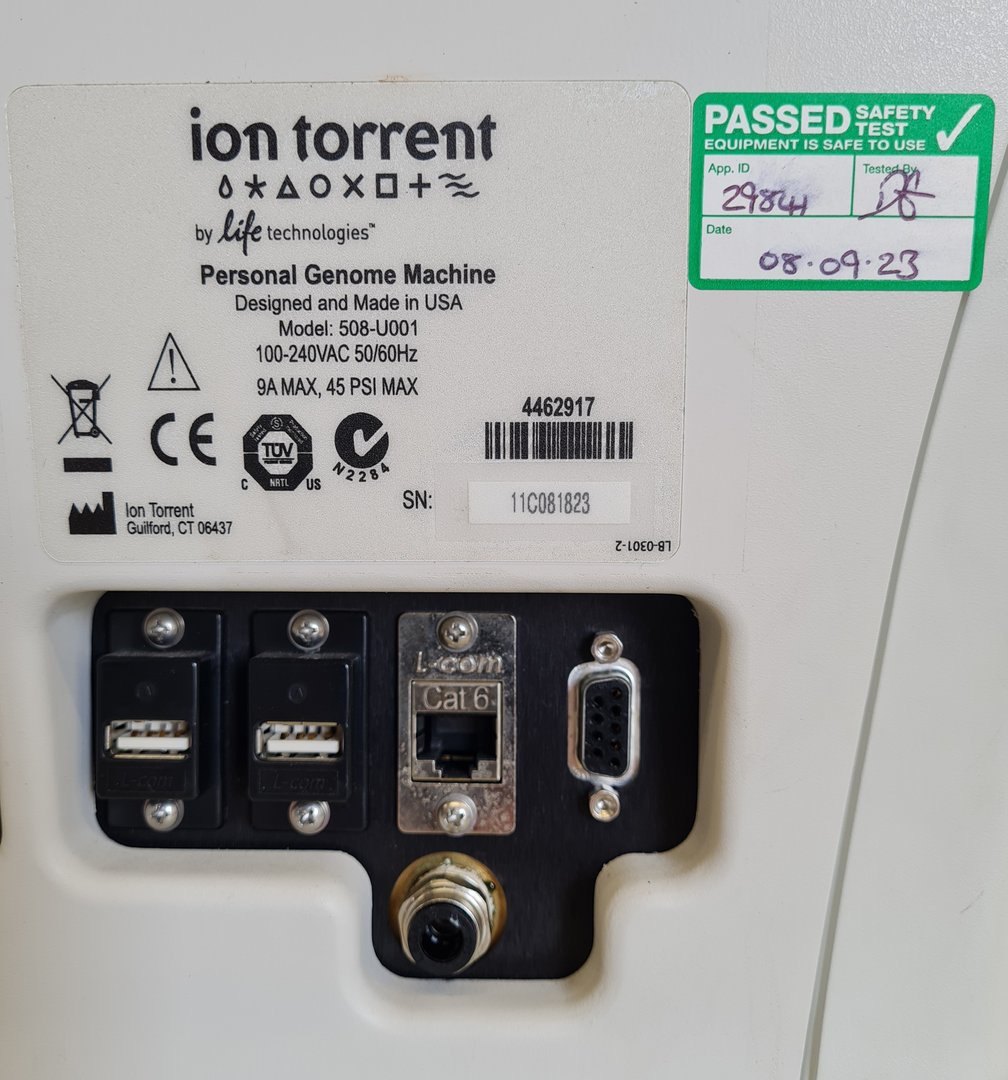 Image of Life Technologies Ion Torrent PGM Sequencer, One Touch 2, One Touch ES System