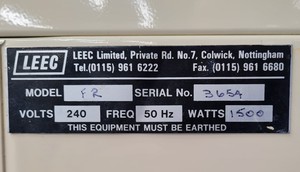 Thumbnail image of LEEC F2 1500w Drying Cabinet