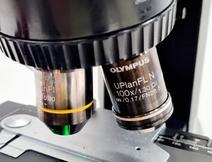 Thumbnail image of Olympus BX45TF Ergonomic Microscope Lab