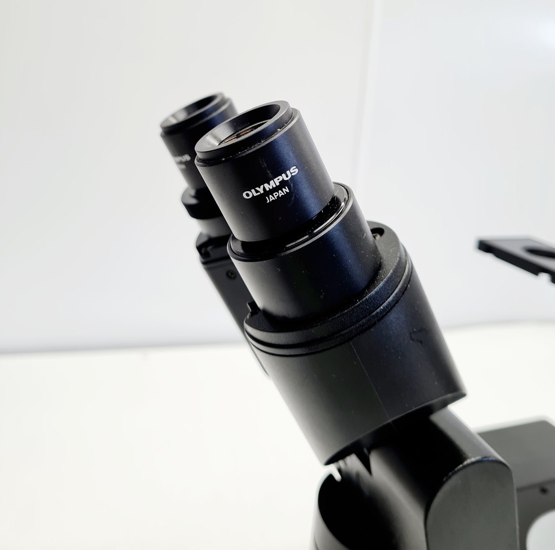 Image of Olympus CK40-F200 Inverted Microscope with 2 x Objectives Lab