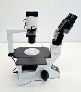 Thumbnail image of Olympus CK40-F200 Inverted Microscope with 2 x Objectives Lab