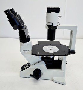 Thumbnail image of Olympus CK40-F200 Inverted Microscope with 2 x Objectives Lab