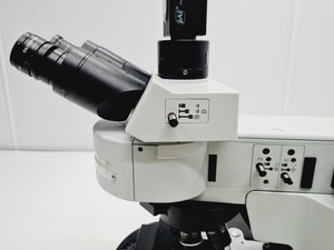 Thumbnail image of Olympus BX61 Microscope System w/ 4 x Objectives and Camera Lab Faulty