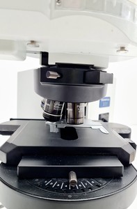 Thumbnail image of Olympus BX61 Microscope System w/ 4 x Objectives and Camera Lab Faulty