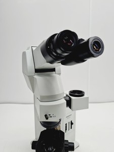 Thumbnail image of Olympus BX40 Microscope w/ 2 x Objectives Lab (No Stage)