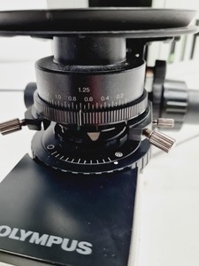Thumbnail image of Olympus BX40 Microscope w/ 2 x Objectives Lab (No Stage)