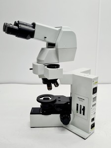 Thumbnail image of Olympus BX40 Microscope w/ 2 x Objectives Lab (No Stage)