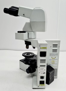 Thumbnail image of Olympus BX40 Microscope w/ 2 x Objectives Lab (No Stage)