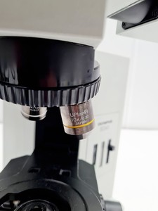 Thumbnail image of Olympus BX40 Microscope w/ 2 x Objectives Lab (No Stage)
