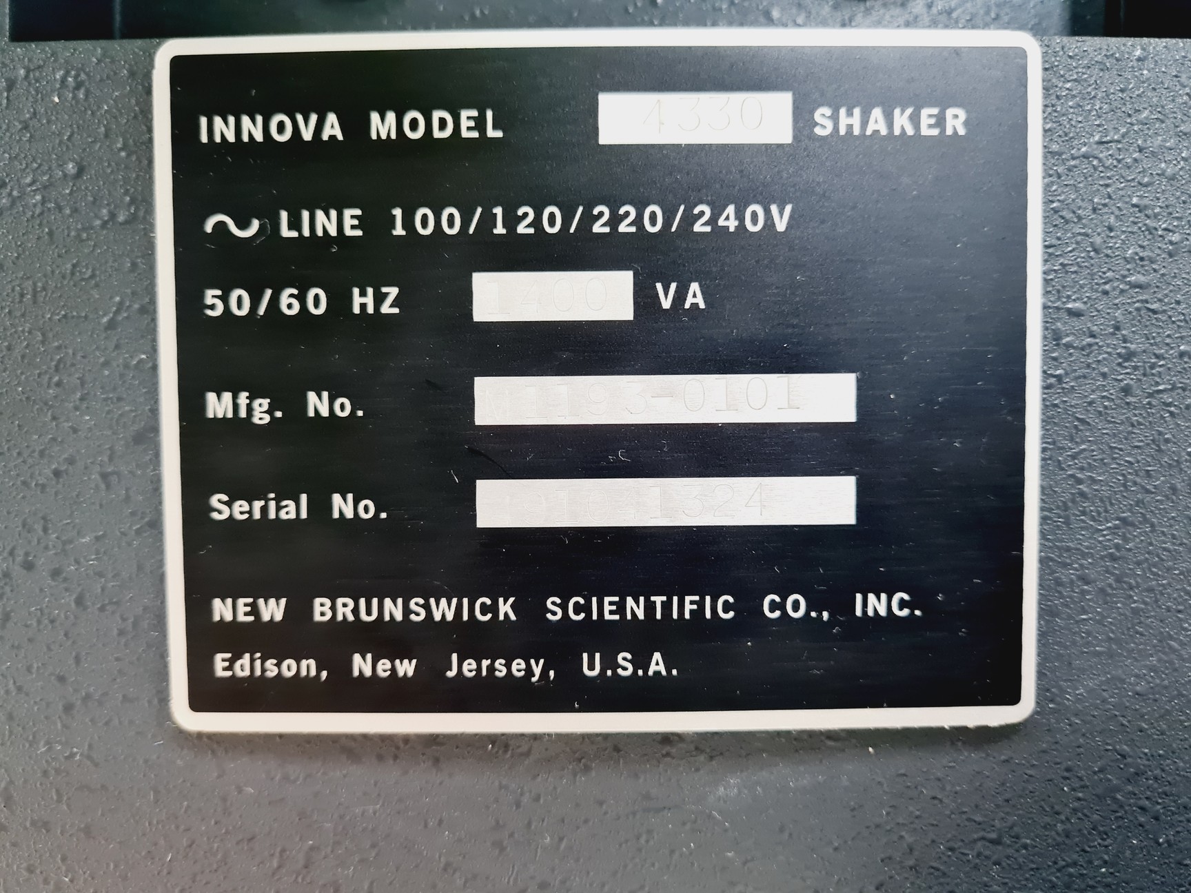 Image of New Brunswick Scientific Innova 4330 Refrigerated Shaking Incubator Lab