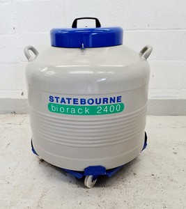 Thumbnail image of Statebourne Cryogenics Biorack 2400 Liquid Nitrogen Storage Dewar TankLab