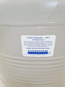 Thumbnail image of Statebourne Cryogenics Biorack 2400 Liquid Nitrogen Storage Dewar TankLab