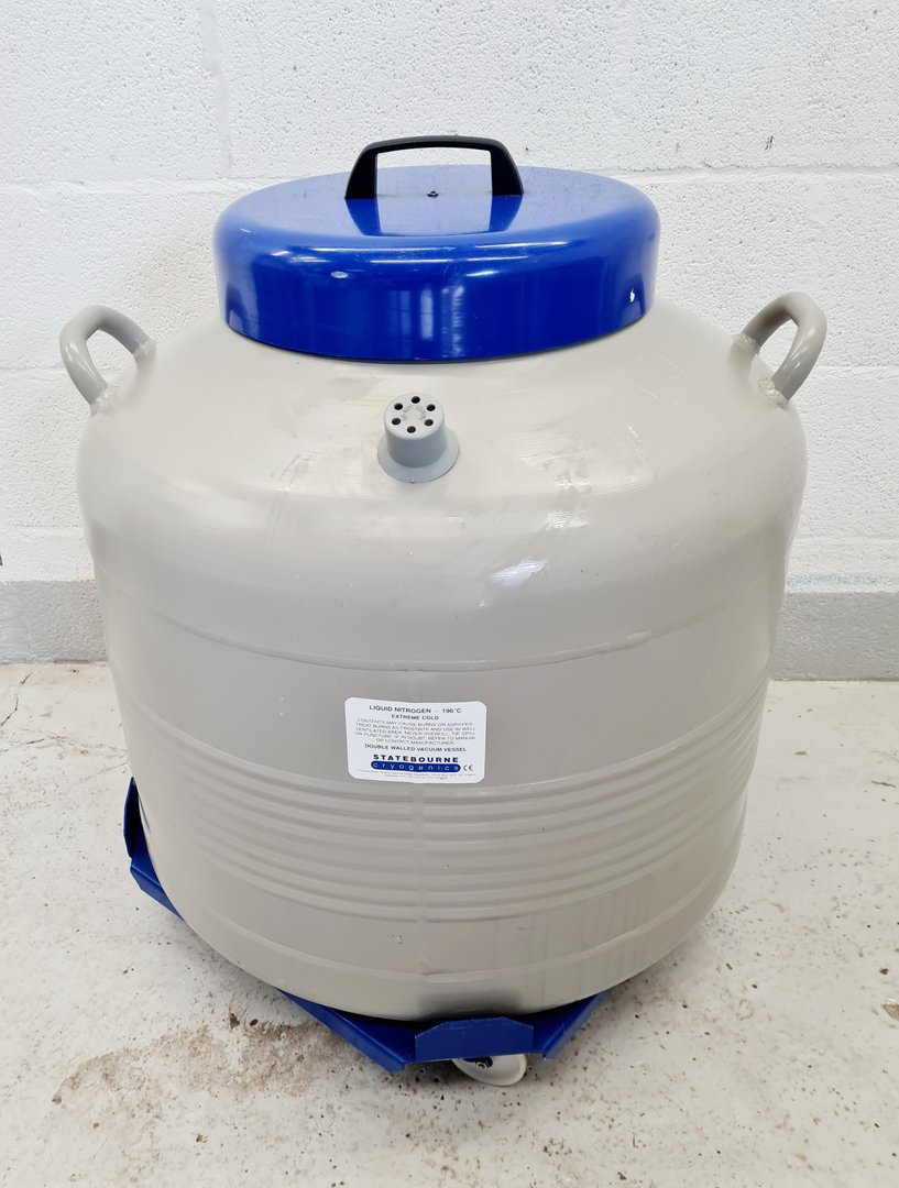 Image of Statebourne Cryogenics Biorack 2400 Liquid Nitrogen Storage Dewar TankLab