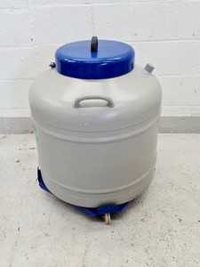 Thumbnail image of Statebourne Cryogenics Biorack 3000 Liquid Nitrogen Storage Dewar Tank Lab
