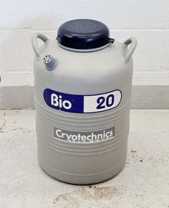 Thumbnail image of Statebourne Bio 20 Liquid Nitrogen Storage Dewar Tank Lab